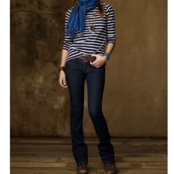 Ralph Lauren Modern Bootcut jeans dark wash excellent Size 16 - Picture 2 of 12